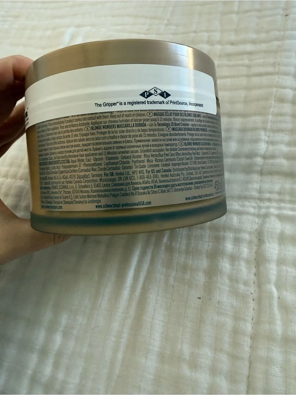 New BlondMe All Blondes Golden Mask 450mL